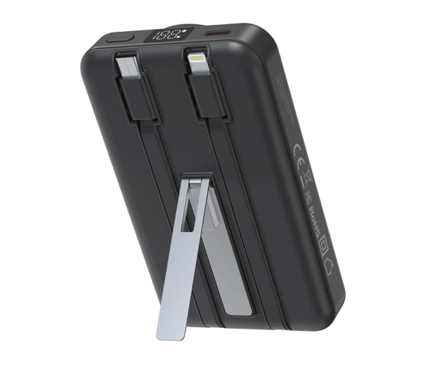 Mobile Origin Wireless Magnetic PowerBank 10000mAh USB-C and Lightning Cab - 1363078 - zdjęcie 8
